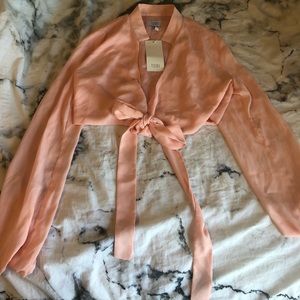 Silk Pink Top